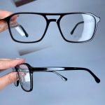 عینک فریم کائوچویی دوپل مستطیلی  010231