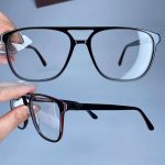 عینک فریم کائوچویی دوپل زاویه دار  010241