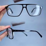 عینک فریم کائوچویی دوپل مستطیلی  010244