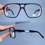 عینک فریم کائوچویی دوپل زاویه دار  010237