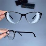 عینک فریم کائوچویی گربه ای دورنگ 0964