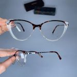 عینک فریم کائوچویی دورنگ  0965