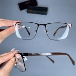 عینک فریم فلزی مستطیلی  0972