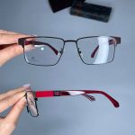 عینک فریم فلزی مستطیلی  0987