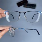 عینک فریم فلزی مستطیلی  0989