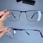 عینک فریم فلزی مستطیلی  01004