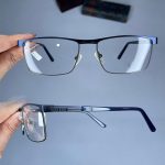 عینک فریم فلزی مستطیلی   01011