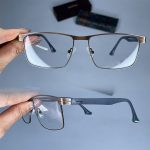 عینک فریم فلزی مستطیلی  01013