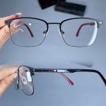 عینک فریم فلزی مستطیلی  01015