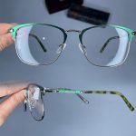 عینک فریم فلزی مستطیلی  01016