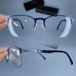 عینک فریم فلزی مستطیلی  01017