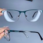 عینک فریم فلزی مستطیلی  1019