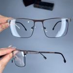 عینک فریم فلزی مستطیلی  01020