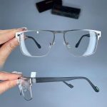 عینک فریم فلزی مستطیلی  01021