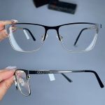 عینک فریم فلزی مستطیلی  01022