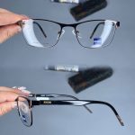 عینک فریم فلزی مستطیلی  010269