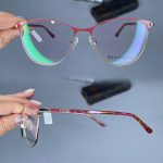 عینک فریم فلزی گربه ای  010277