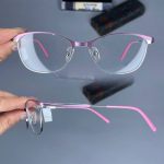 عینک فریم فلزی گربه ای  010293