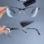 عینک فریم فلزی گربه ای  010299