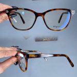 عینک فریم کائوچویی گربه ای پلنگی ضخیم   010315