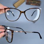 عینک فریم کائوچویی گربه ای پلنگی  010335