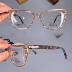 عینک فریم کائوچویی گربه ای پلنگی رنگی  010364