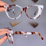 عینک فریم کائوچویی گربه ای پلنگی ضخیم  010366