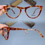 عینک فریم کائوچویی گربه ای پلنگی ضخیم  010380