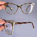 عینک فریم کائوچویی گربه ای پلنگی رنگی  010407