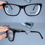 عینک فریم کائوچویی گربه ای مشکی  010434