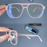 عینک فریم کائوچویی دوپل زاویه دار  010451