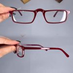 عینک فریم کائوچویی نیمه مطالعه  010459