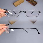 عینک فلزی نیمه مطالعه  010461