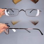 عینک فریم فلزی نیمه مطالعه  010464