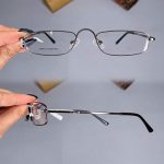 عینک فریم فلزی نیمه مطالعه  010465