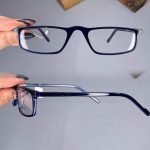 عینک فریم کائوچویی نیمه مطالعه  010472