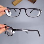 عینک فریم کائوچویی نیمه مطالعه  010480