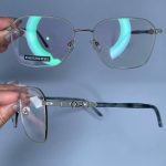 عینک فریم فلزی گربه ای  010492