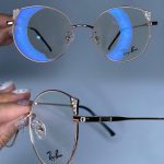 عینک فریم فلزی گربه ای  010497