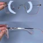 عینک فریم فلزی پروانه ای  010510