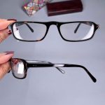 عینک فریم کائوچویی نیمه مطالعه  010516