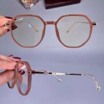 عینک فریم کائوچویی زاویه دار مات   010534