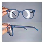 عینک فریم کائوچویی زاویه دار مات     010102181