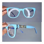 عینک فریم کائوچویی زاویه دار ضخیم       010102184