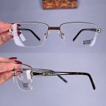 عینک نیم فریم مستطیلی  010569