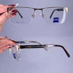 عینک نیم فریم مستطیلی  010570