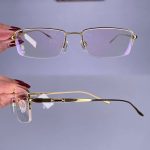 عینک نیم فریم مستطیلی  010575