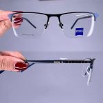 عینک نیم فریم مستطیلی  010572