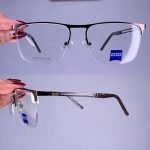 عینک نیم فریم زاویه دار  010578