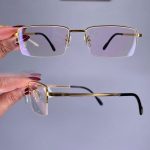 عینک نیم فریم مستطیلی  010571